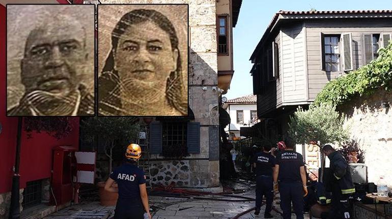 Antalyada butik otelde yangın faciası 2 turist öldü, 12 yaralı