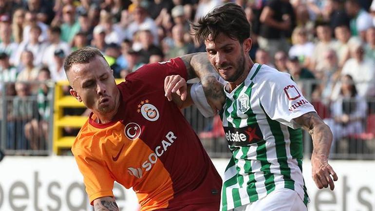 Zalgiris maçı sonrası Galatasarayın yıldızına dikkat çekti Fizik olarak hazır değil