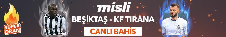 Beşiktaş-KF Tirana maçı canlı bahis seçeneğiyle Mislide