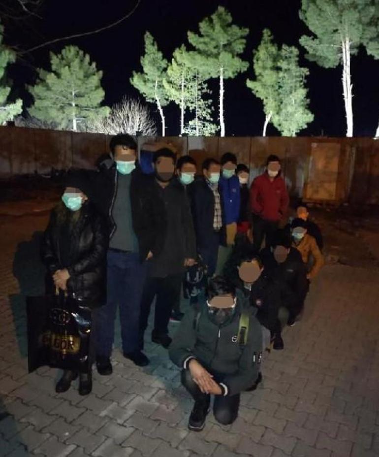 Diyarbakırda 250 kaçak göçmen yakalandı, 23 organizatör tutuklandı