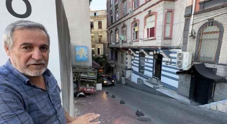 Taksimde korkunç olay Fransız turist 3üncü katın penceresinden düştü