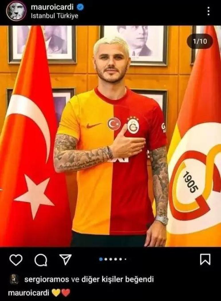 Sergio Ramostan Icardi hamlesi Heyecanlandırdı