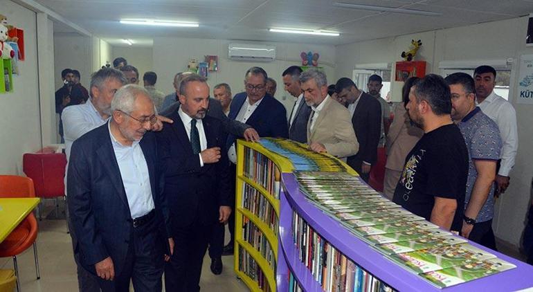 Bakan Yardımcısı Turan Kahramanmaraşta kütüphane açılışına katıldı