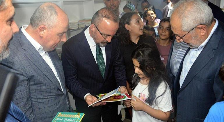 Bakan Yardımcısı Turan Kahramanmaraşta kütüphane açılışına katıldı