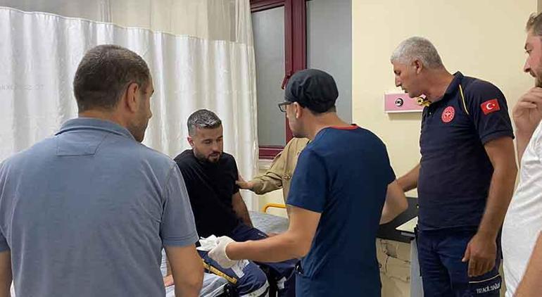 Ambulansın önünü kesip, sağlıkçılara saldıran şüpheliler suç makinesi çıktı