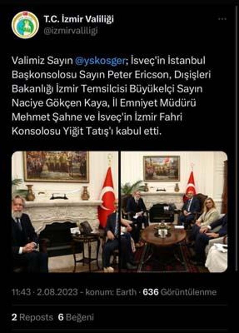 İzmirdeki İsveç Konsolosluğunda silahlı saldırı Yaşanan panik kameraya yansıdı