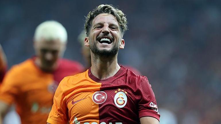Dries Mertens, Gheorghe Hagiyi geride bıraktı Galatasaray tarihine geçti