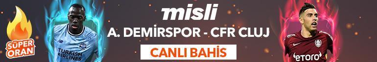 Adana Demirspor - CFR Cluj maçı Tek Maç, Süper Oran ve Canlı Bahis seçenekleriyle Misli’de