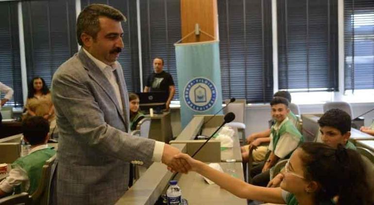 50 minik müfettiş görev başı yaptı