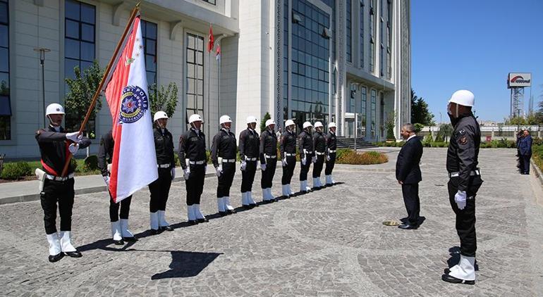 Ankaranın yeni Emniyet Müdürü Engin Dinç görevi devraldı