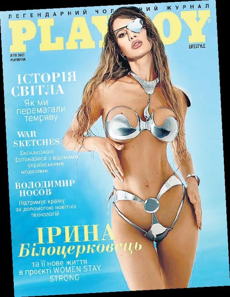 Savaşta yaralanan model Playboy dergisine kapak oldu