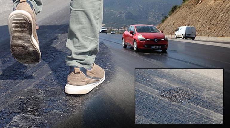 Türkiyede eyyam-ı bahur etkisi Denizlide asfalt eridi, Antalyada nem yüzde 76ya ulaştı