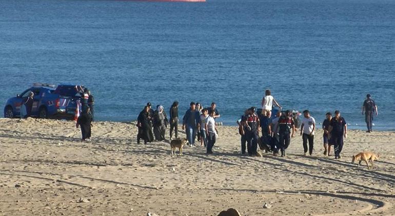 Sarıyerde denize giren gençten acı haber