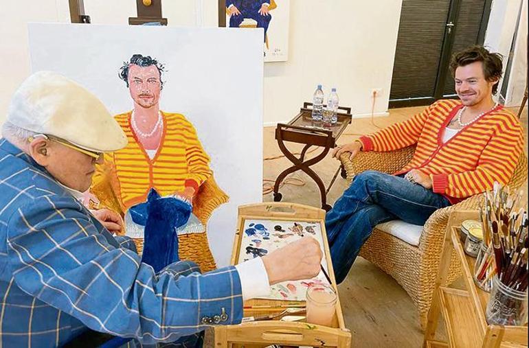 David Hockney ve Harry Styles