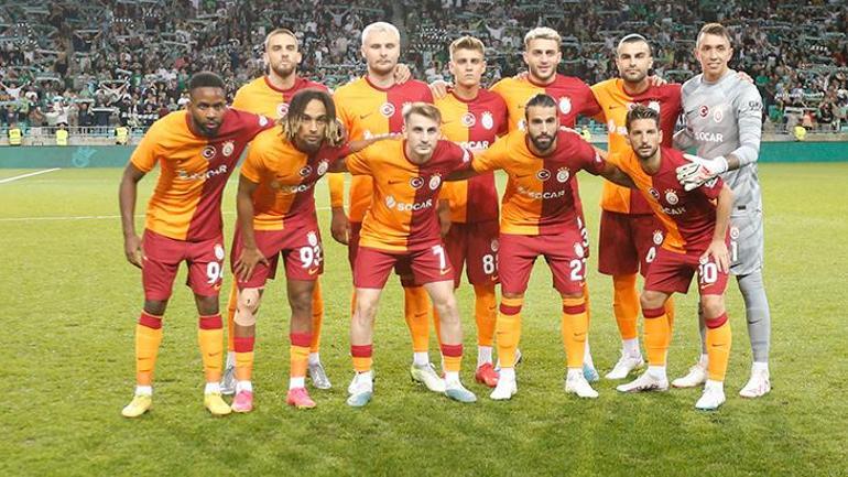 Galatasarayda Dries Mertens tarihe geçti Barış Alper Yılmaz dikkat çekti