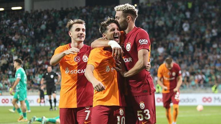 Slovenyada Galatasaraya büyük övgü: Çaresiz Ljubljana rakip olamadı