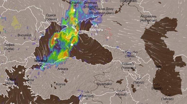 Meteorolojiden uyarı üstüne uyarı Radar görüntülerine yansıdı
