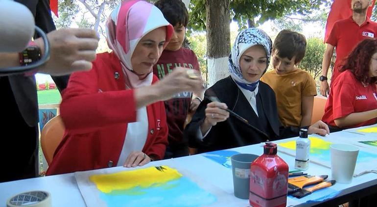 Bakan Göktaştan Kızılay Gençlik Kampına ziyaret: Gece gündüz uyumadık