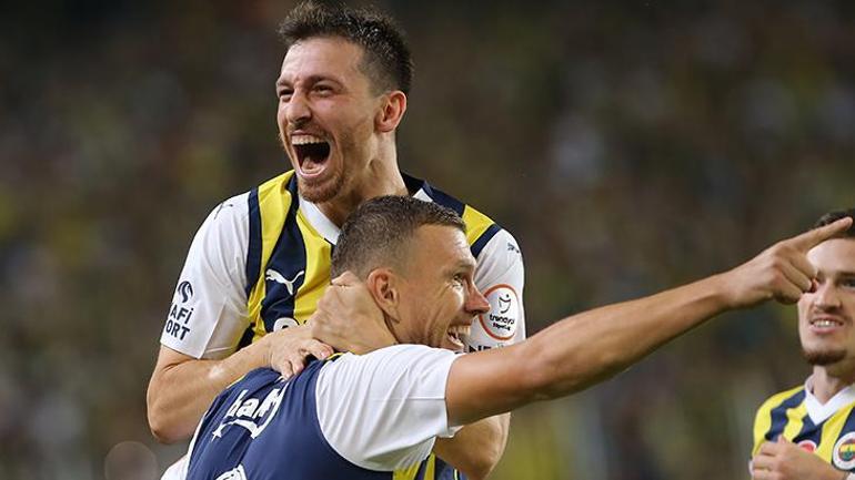 Edin Dzeko, Fenerbahçe tarihine geçti Alexandru Maxim, Erdal Güneşi sinirlendirdi