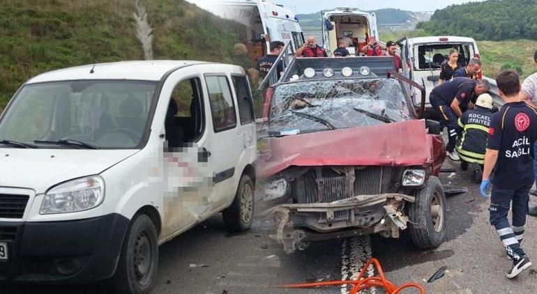 Kuzey Marmara Otoyolunda kaza 2si ağır 6 yaralı
