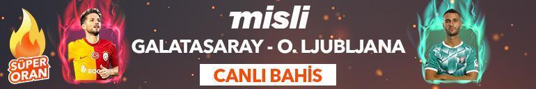 Galatasaray-Olimpija Ljubljana maçı canlı bahis seçeneğiyle Mislide