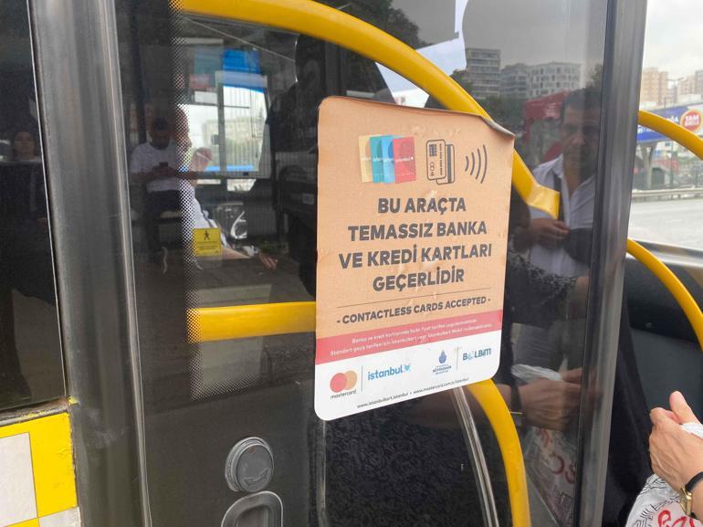 Metrobüste kartını okutan şoke oldu Geçiş ücreti: 60 TL