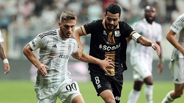 Beşiktaş-Neftçi Bakü maçında Demir Ege Tıknaza tam not Yeni transfere tepki: Rezalet