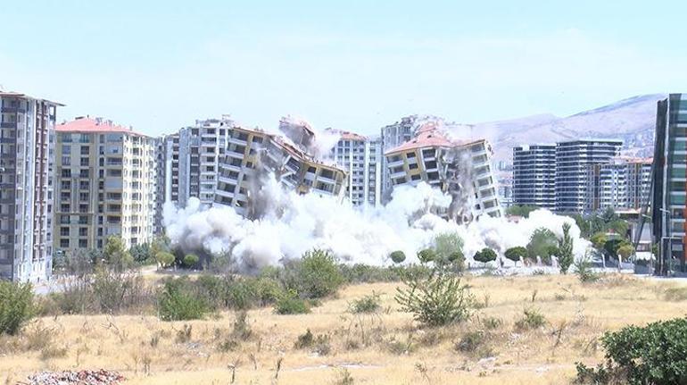Adıyamanda korkutan patlama Bazı binalarda çatlaklar oluştu