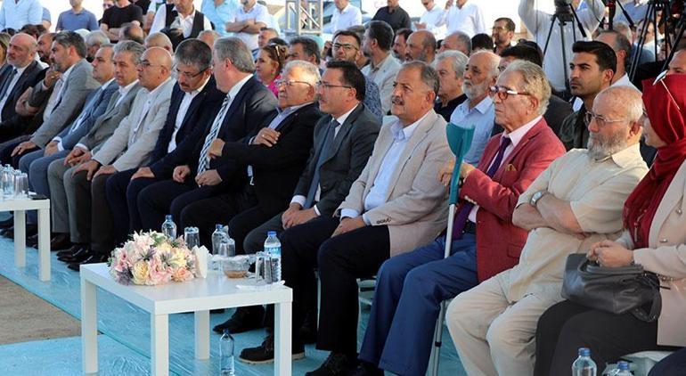 Bakan Özhaseki Talasta temel atma törenlerine katıldı