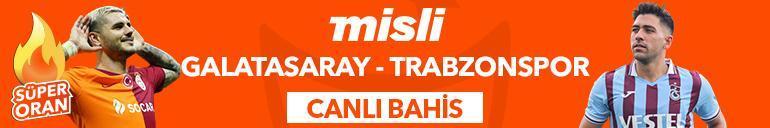 Galatasaray-Trabzonspor maçı canlı bahis seçeneğiyle Mislide