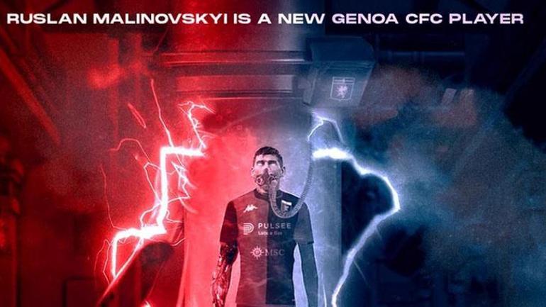 Beşiktaşın teklif götürdüğü Ruslan Malinovskyi, Genoaya imza attı