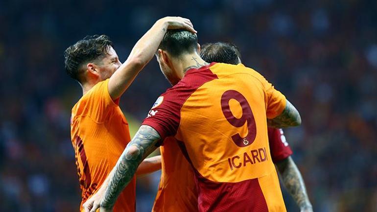 Yok artık Mauro Icardi Burak Yılmazdan sonra Galatasaray formasıyla bir ilk