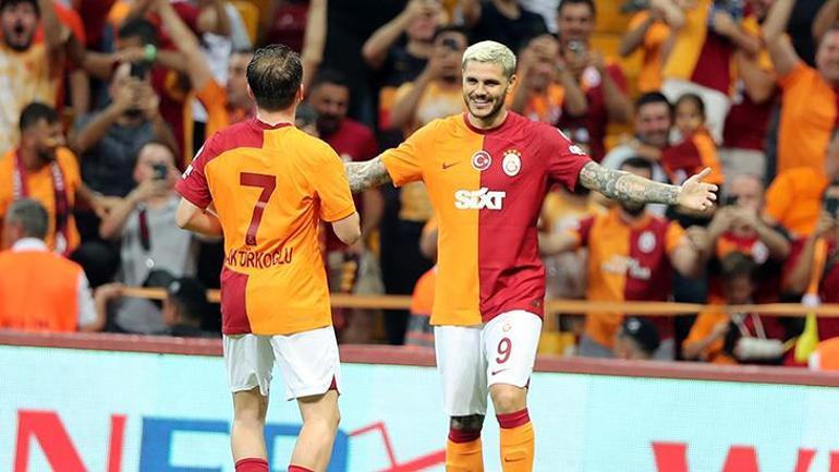 Galatasaray - Trabzonspor maçında Mauro Icardi hayran bıraktı Sonradan olma değil, Allah vergisi