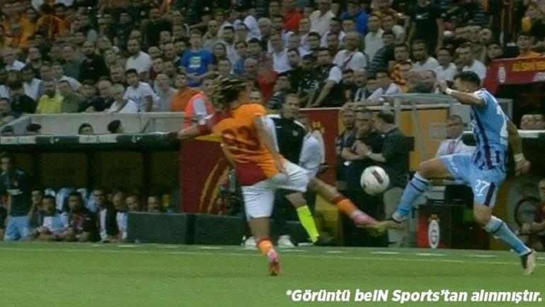 Galatasaray-Trabzonspor maçında tartışma yaratan pozisyon: Net penaltı, VAR müdahalesi gerekirdi