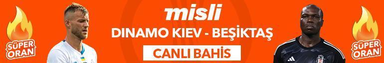 Dinamo Kiev-Beşiktaş maçı canlı bahis seçeneğiyle Misli.comda
