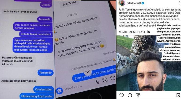 Öldü diye haber yapıldı, ailesi bile inandı Telefonum susmak bilmedi