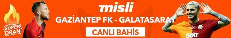 Gaziantep FK-Galatasaray maçı canlı bahisle Mislide