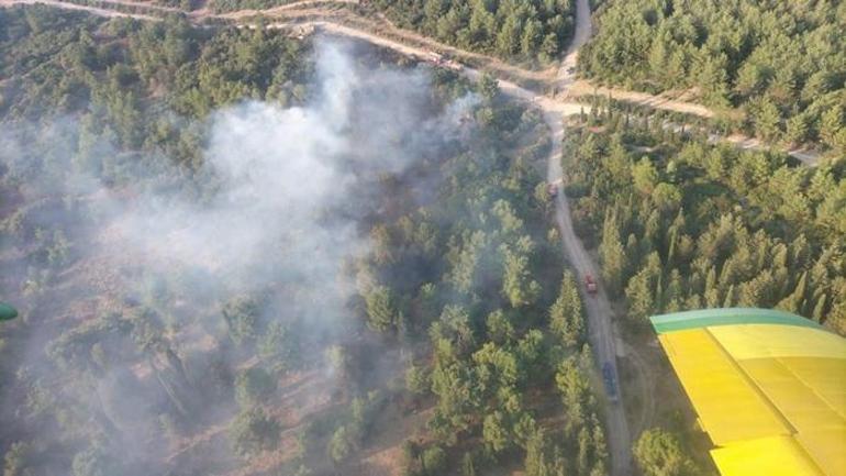 Bursadaki orman yangını 17. saatte kontrol altına alındı