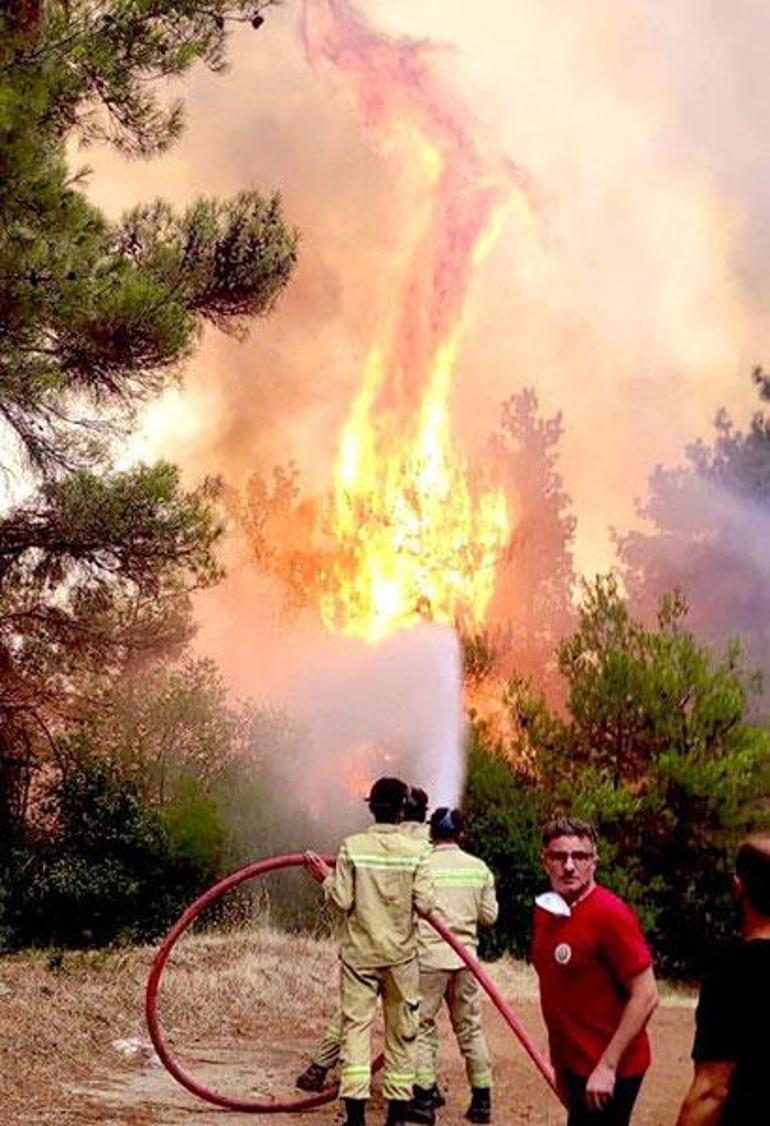Bursadaki orman yangını 17. saatte kontrol altına alındı