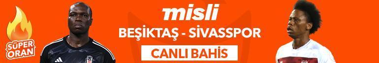 Beşiktaş-Sivasspor maçı canlı bahis seçeneğiyle Mislide