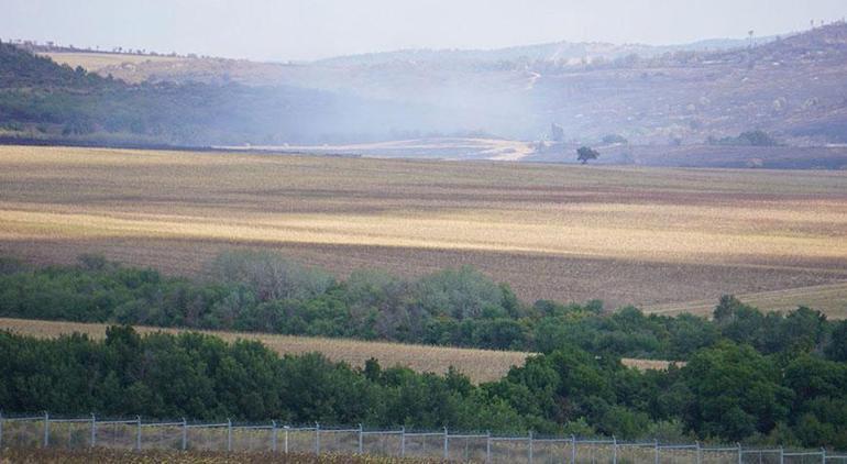 Bulgaristanın Türkiye sınırındaki yangın kontrol altında