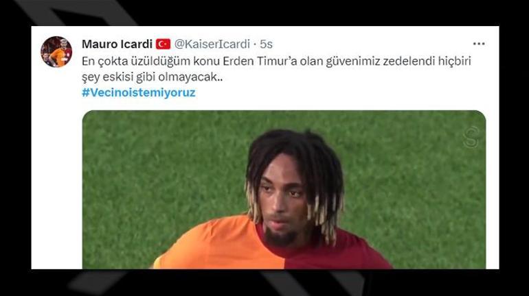 Galatasarayın yeni transferine tepki yağdı: Erden Timura olan güvenimiz zedelendi