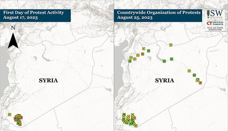 Harita yayınlandı Suriye alev alabilir, Türkiyeyi saymadılar