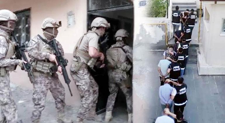 Gaziantepte 200 polisin katılımı ile zehir tacirlerine operasyon