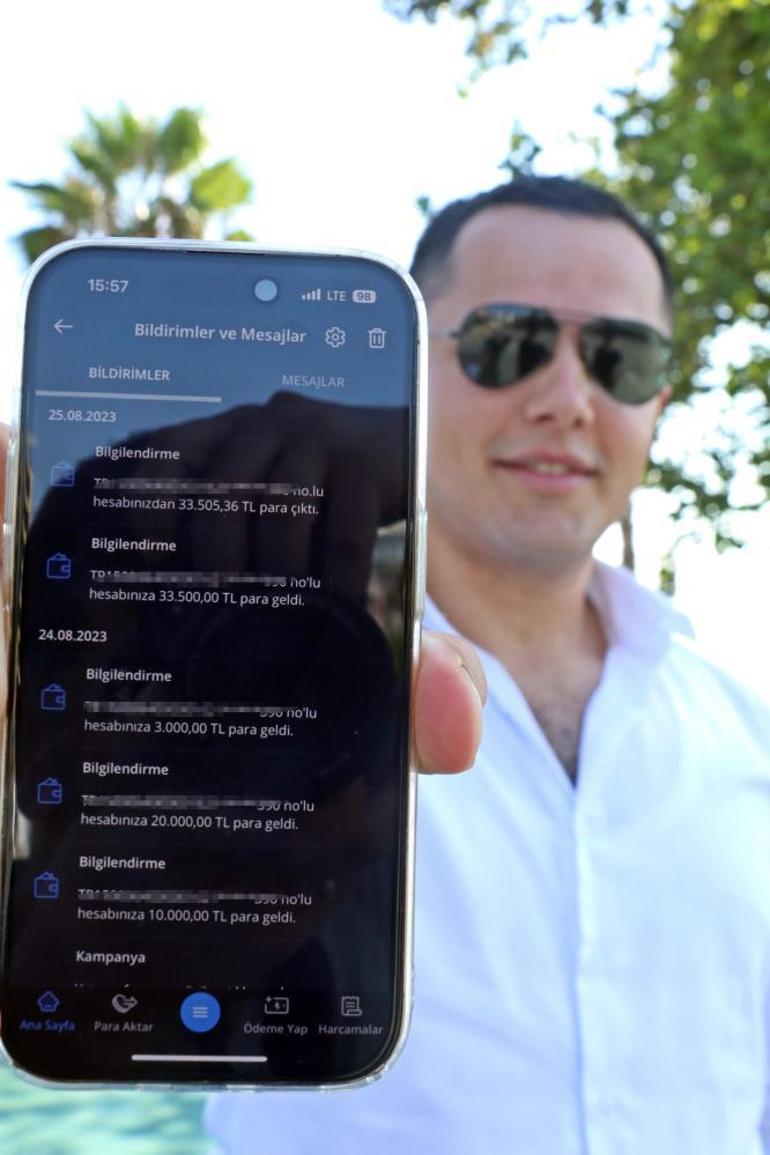 Telefonu satışa çıkardı, gönderilen parayı görünce şaşkına döndü