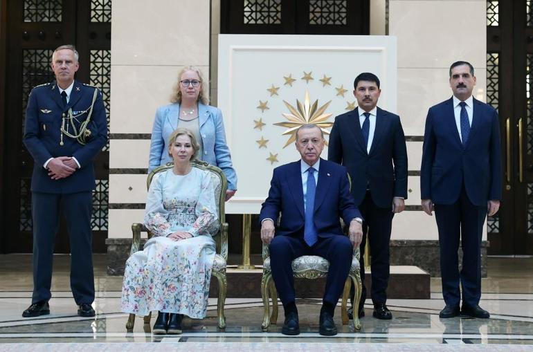 Cumhurbaşkanı Erdoğan, İsveç Büyükelçisini kabul etti