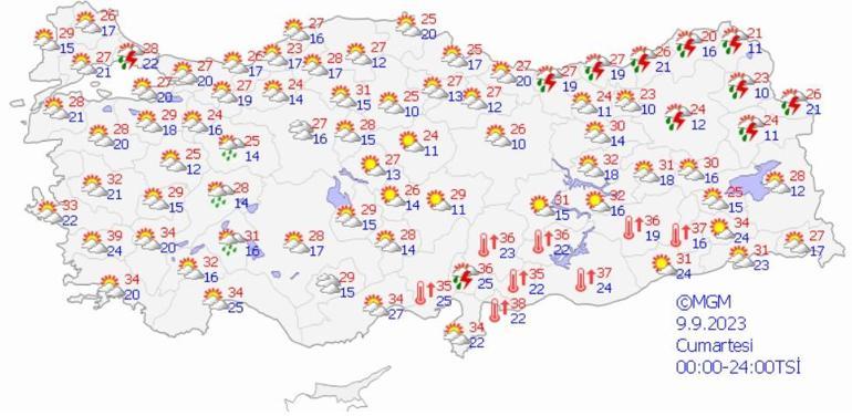 Bu saatlerde dikkat İstanbul ve Ankara dahil birçok ile sağanak uyarısı