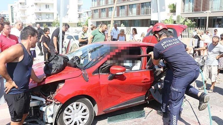 Antalyasporlu futbolcu Naldonun kaza geçiren oğlu 48 saat uyutulacak