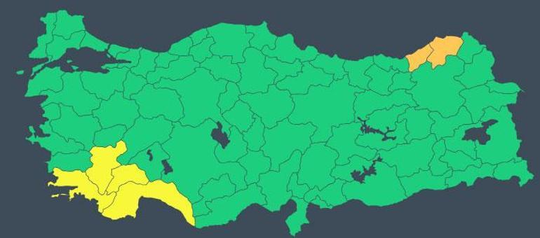 İstanbul dahil sağanak alarmı Meteoroloji saat verdi, geliyor