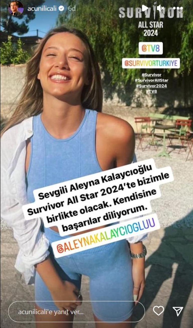 Acun Ilıcalı, Survivor All Star 2024te yarışacak beşinci ismi duyurdu